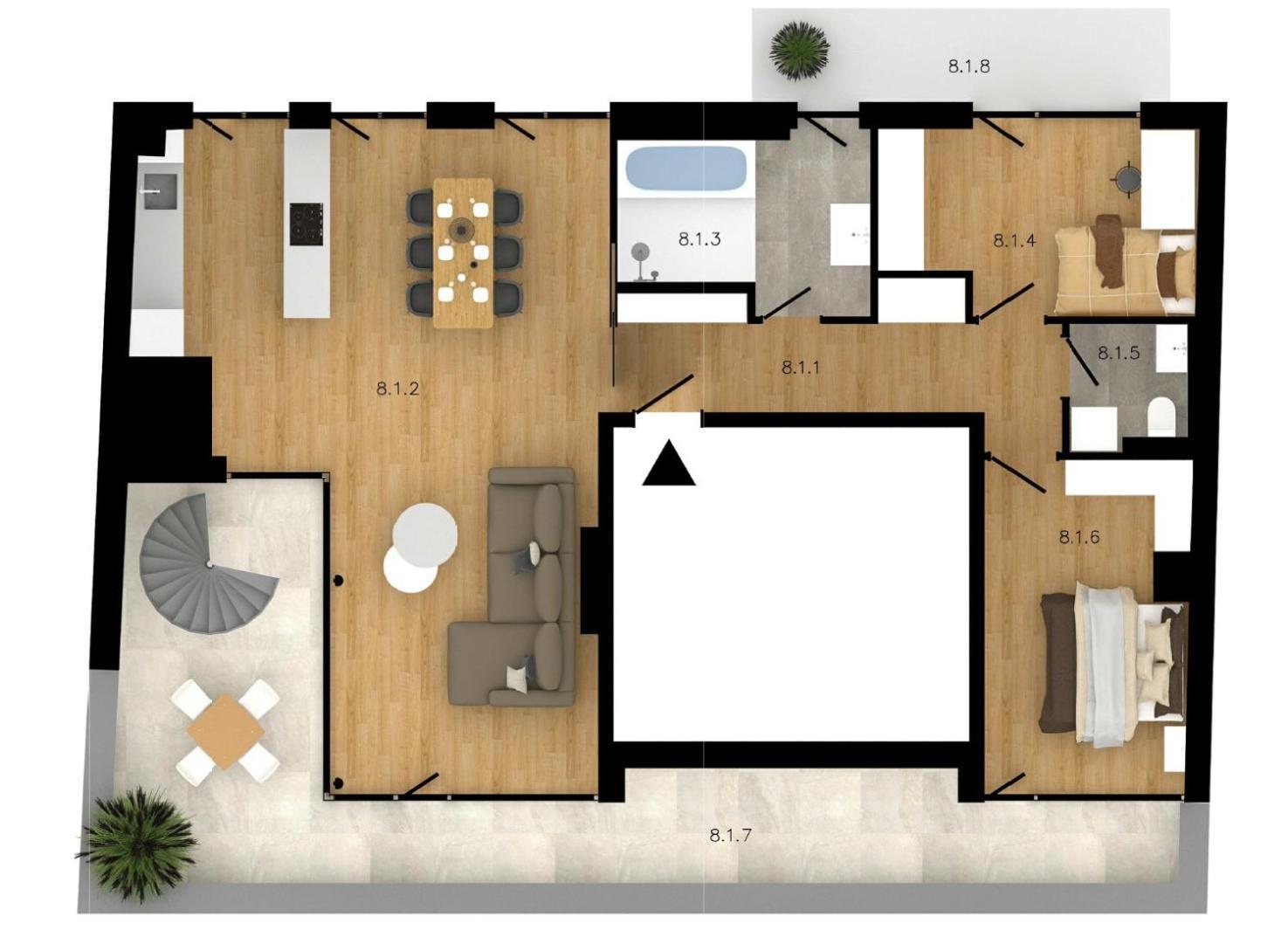 Residence Soukenicka Praha Rom bilde