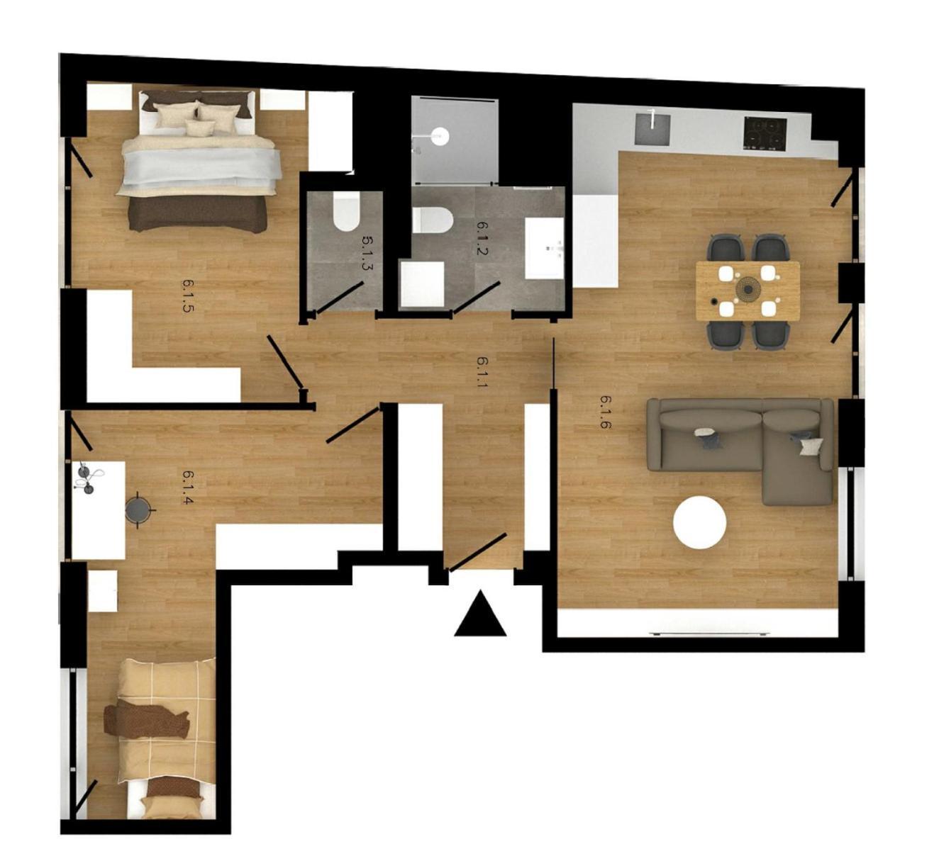 Residence Soukenicka Praha Rom bilde